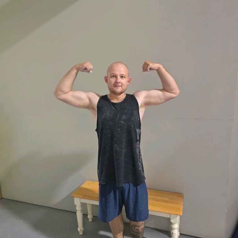 Kaleb H. transformation progress